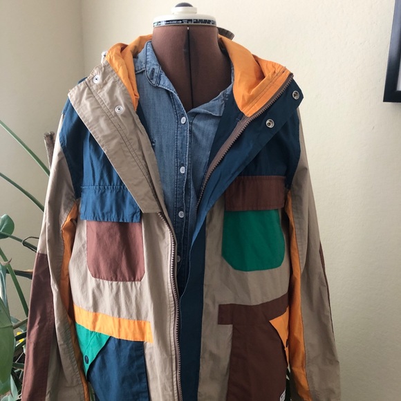 ADIDAS ORIGINALS MEN’s COLOR BLOCK WINDBREAKER/JACKET Size Men’s Small - Picture 2 of 14